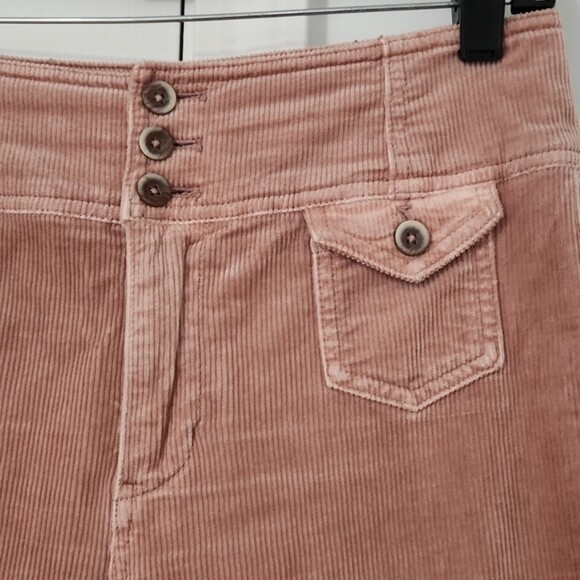 Pilcro and The Letterpress High Rise Trouser Bootcut Pants, Pink/Rose, 29 - Picture 5 of 12